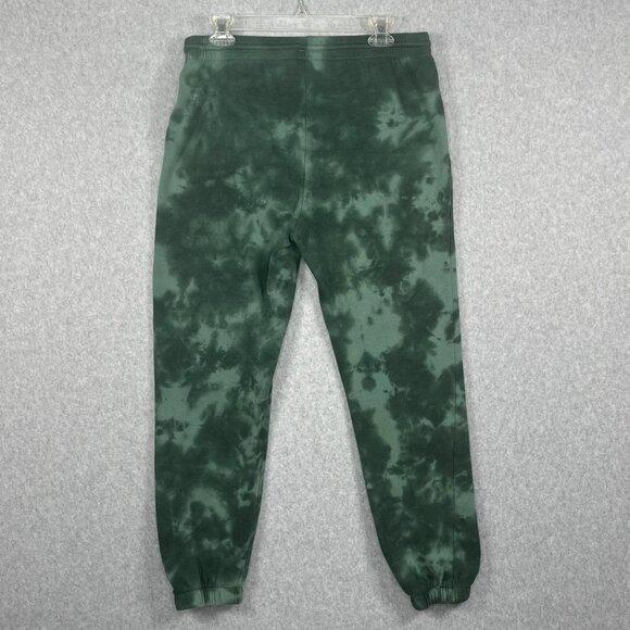 KEITH HARING Joggers Sweat Pants Mens Medium Tie Dye green Dancing Dog Pop Art - Picture 3 of 10